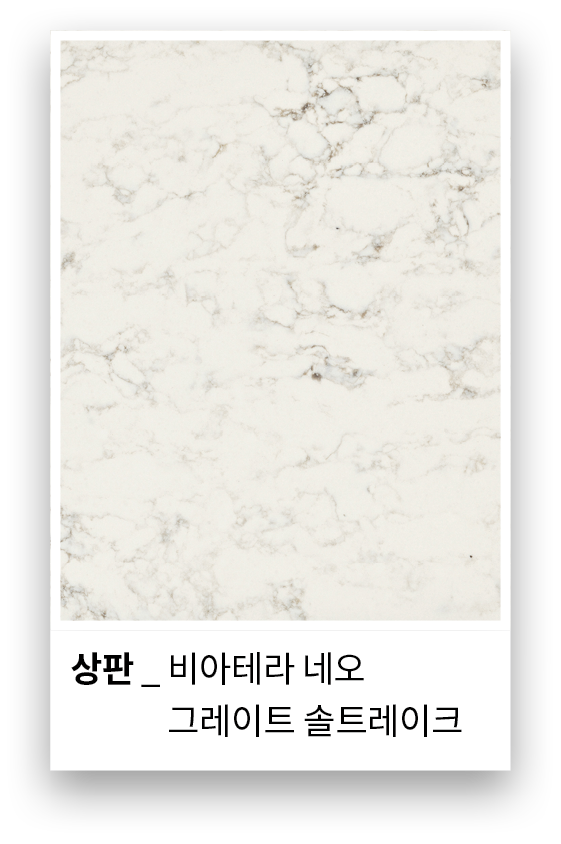 상판 _ 비아테라 네오 상판 _ 그레이트 솔트레이