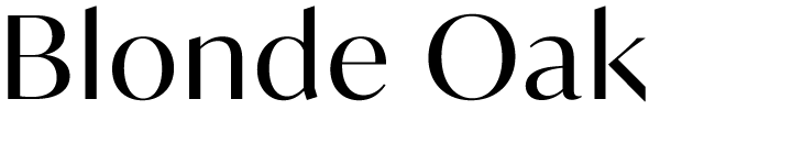 Blonde Oak