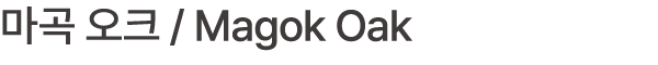 마곡 오크 / Magok Oak