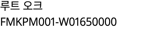 루트 오크 FMKPM001 W01650000