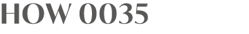 HOW 0035