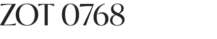 ZOT 0768