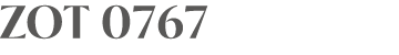 ZOT 0767