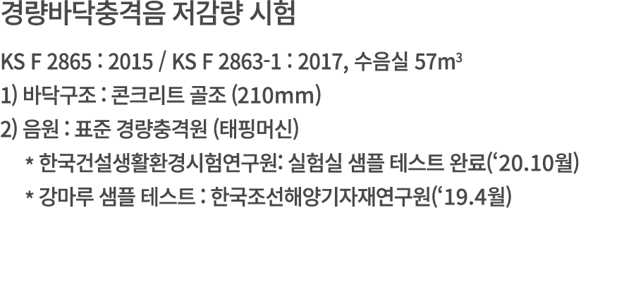                KS F 2865 : 2015   KS F 2863-1 : 2017,     57m3 1)      :         (210mm) 2)    :          (    ) *      