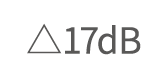 △17dB