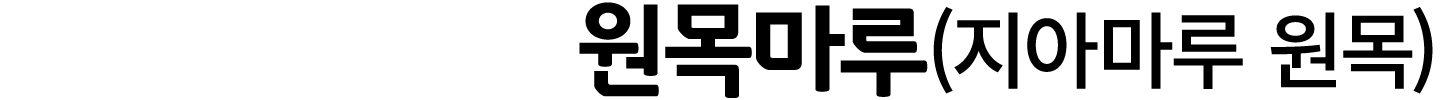 원목마루(지아마루 원목)