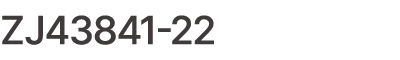 ZJ43841 22